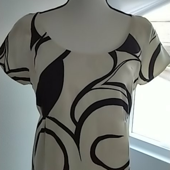 The Limited shiny silk dress S - Picture 6 of 8